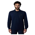 North sails 692334-0802-XL Поло с длинным рукавомным рукавом Logo 692334 Голубой Navy Blue XL