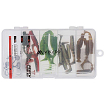Mikado CS-BOX-01 Small Perch Set Мягкая приманка Бесцветный Mix