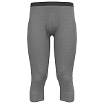 Odlo 111902-10183-L 3/4-дюймовые базовые штаны Merino 200 Серый Odlo Steel Grey Melange L