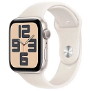 Купить Apple MXEV3QL/A  Watch SE GPS 44mm Sport Band Золотистый Starlight Aluminium / Starlight M-L 7ft.ru в интернет магазине Семь Футов
