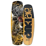 Dup wake 140334793 Вейкборд Kudeta Pro Model LTD Carlo Dela Torre Черный Multicolour 141 cm