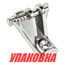 Кронштейн палубный Marine Rocket 4620136018289_pkg_10 90° с подпружиненным штифтом выгнутое основание 10шт/уп из нержавеющей стали AISI316