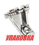 Кронштейн палубный Marine Rocket 4620136018289_pkg_10 90° с подпружиненным штифтом выгнутое основание 10шт/уп из нержавеющей стали AISI316