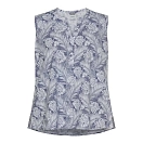 Купить Sea ranch 24-6-095-6002-xxl Майка без рукавов Octavia Blue Palm Print 30x25x2 2XL 7ft.ru в интернет магазине Семь Футов