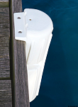 Protezione verticale per pontile in PVC bianca, Osculati 33.519.67