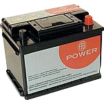 Ab power 475565 12V 60Ah батарея  Black 24.2 x 17.5 x 17.5 cm