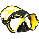 Купить Маска для плавания из бисиликона Mares X-Vision Ultra LS 411052 черно-желтый/черно-желтый прозрачные стекла 7ft.ru в интернет магазине Семь Футов