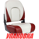 Кресло мягкое складное Craft Pro, обивка винил, цвет белый/красный, Marine Rocket (упаковка из 4 шт.) 75185WR-MR_pkg_4