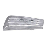 Super marine ANO5733 Volvo DPH&DPR Нижний блок с цинковым пластинчатым анодом Серебристый Grey 132 x 78 x 36 mm