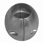 Super marine ANO857 1x2 1/4´´ Вал Гайка Цинк Анод  Grey 57 mm