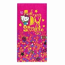 Купить Otso TOWEL-HKSPARKLE24-WUSZ полотенце Hello Kitty Sparkle  Light Brown 150x75 cm 7ft.ru в интернет магазине Семь Футов