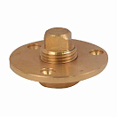Купить Attwood ATW7555-3 Латунная опора шпигата Золотистый Bronze 1/2´´ 7ft.ru в интернет магазине Семь Футов