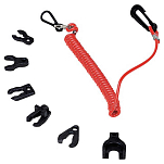 Plastimo 64899 Universal Ремешок-переключатель Оранжевый Red / Black