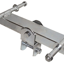 Side roller bracket, 4-roller straight 40 mm 02.029.35