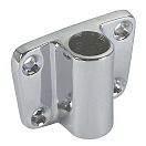 Купить Forniture nautiche italiane 909013 12 mm Боковая опора Oarlock из хромированной латуни Silver 50 x 38 x 21 mm  7ft.ru в интернет магазине Семь Футов