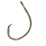Mustad 39940NP-BN-1/0-U07 Ultrapoint Demon Offset Circle Колючий Одноглазый Крючок Золотистый Black Nickel 1/0 