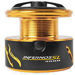 Korum K0340026 Infernos SL Запасная Шпуля Черный Black / Gold 4000 