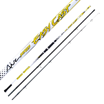 Bad bass D3000356 Easy Cast Удочка Для Серфинга  White / Black 4.40 m