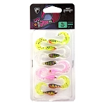 Fox rage NMC010 Мягкий приманка UV Micro Grub 40 mm Multicolor