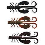 Berkley 1307382 Powerbait Crazy Legs Chigger Craw 100 Mm Многоцветный Green Pumpkin