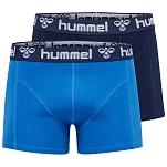 Hummel 203433-7019-M трусы-боксёры Mars 2 Единицы Голубой Nebulas Blue/Total Eclipse M