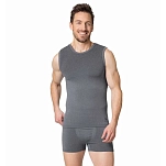 Odlo 188802-15700-xl базовый слой без рукавов Crew Performance Light Grey Melange 30x25x2