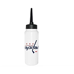 Nhl 65073-WASHINGTON CAPITALS-1000 ml Бутылка для воды «Вашингтон Кэпиталз» 1L Белая White / Black