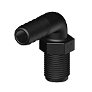 Купить Trudesign TRU90878 1/2´´ Мужчина-Мужчина 90° Резьбовой Рифленый длинная разъем Black 16 mm 7ft.ru в интернет магазине Семь Футов