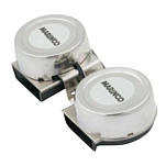 Marinco 10001 Сигнал Mini Twin Compact 12V Silver 23x20x7
