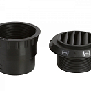 WEBASTO Вентиляционное отверстие с накидной гайкой / запираемое / 45° / 60 мм / Цвет: Серый