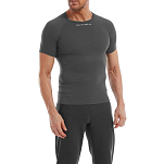 Altura AL27UTEMBL1SS-CH-L Базовый слой с коротким рукавом Tempo Черный Charcoal XL-2XL