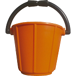 Talamex 36106104 Ведро 7L Серебристый  Orange