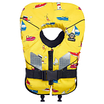 Детский пенопластовый спасательный жилет CrewSaver Euro 100N 10170-CH жёлтый до 20 кг обхват груди 53 - 61 см