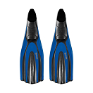 Купить Ласты для снорклинга с закрытой пяткой Mares Avanti Superchannel FF 410317 размер 44-45 синий 7ft.ru в интернет магазине Семь Футов