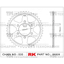 Купить Звезда для мотоцикла ведомая B6828-42 RK Chains 7ft.ru в интернет магазине Семь Футов