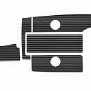 Комплект палубного покрытия для Феникс 530HT, тик черный, Marine Rocket teak_530ht_black