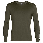 Icebreaker 104371069L Базовый слой с длинным рукавом 260 Tech Merino Зеленый Loden L