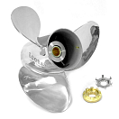 Купить Винт гребной трёхлопастной Solas New Saturn 3-E Plus 1531-156-13 Ø396,24мм(15,6") шаг 13" правостороннее вращение из нержавеющей стали с резиновой втулкой для лодочных моторов Mercury/Mariner/Mercruiser/Yamaha/Tohatsu/Nissan/Honda от 90л.с. 7ft.ru в интернет магазине Семь Футов