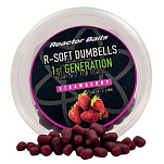Reactor baits 5030S007 R-Soft 1St Generation 40g Клубничные насадки Red 2-6 mm