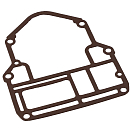 Прокладка под блок двигателя Tohatsu/Mercury 40-50, Omax 3C8013030_OM