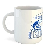 Kruskis 42611C419 Кружка Life is Better Fishing 325ml  White