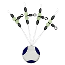 Купить Colmic GMR03003 пробки Fluo Beads Oval  Black L 7ft.ru в интернет магазине Семь Футов