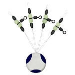 Colmic GMR03003 пробки Fluo Beads Oval  Black L