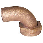 Groco 34-TPC750 90º Bronze Хвостовая часть Золотистый 3/4´´ 