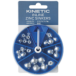 Kinetic F648-259-275 Вести Серебристый  Zinc 1 / 3 / 5 / 7 / 9 g 