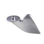 Enrico polipodio 2626602 Mark 2 цинковый ребристый анод  Silver 107 x 142 x 65 mm 