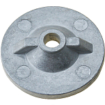 Recmar REC6E8-45251-00AL Алюминиевый анод Серебристый Grey