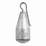 SPRO 004628-00807-00000-00 Zinc Clip-On Джиг-голова Серебристый 7 g 