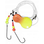 Zebco 4120001 Inline RFT Flatty Буровая линия Многоцветный Orange / Yellow 30 g 