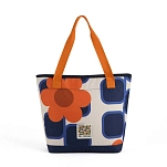 Regatta rce457-z24-single Мягкий переносной кулер Orla Tote Giant Square Flower Orange 30x20x10